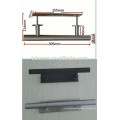 Matte Black Pull und Flush Griff-Set für Schiebe Barn Door Hardware